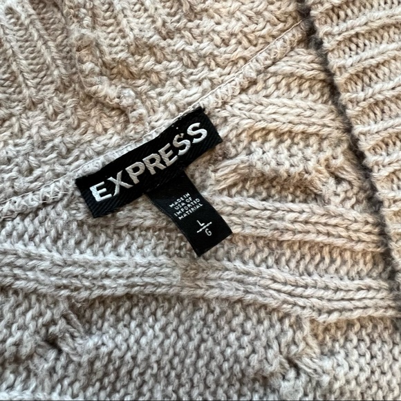 Express Sweater - Tan Size L - Picture 4 of 5